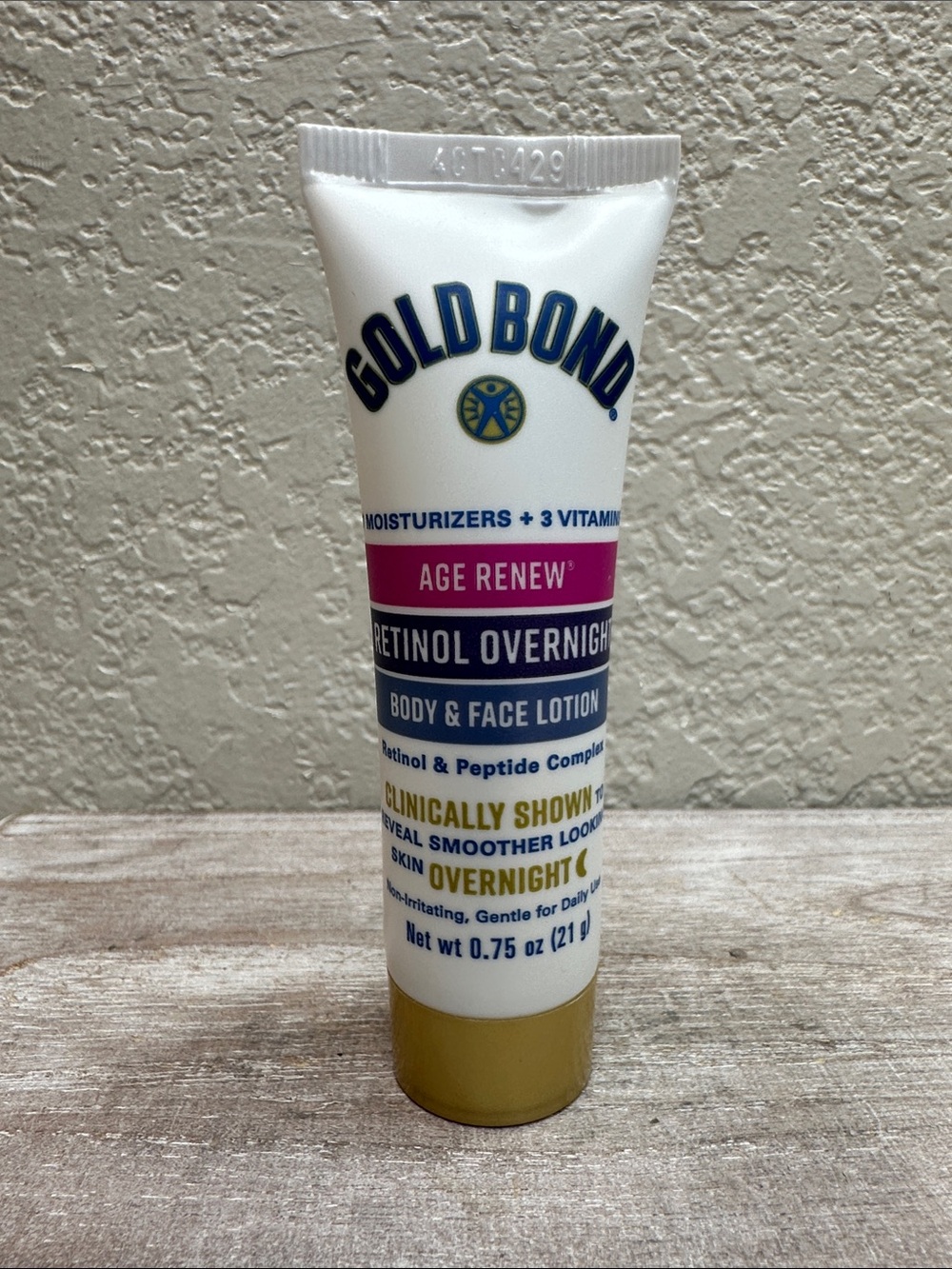 $3 🌙 Gold Bond Age Renew Retinol Overnight Body & Face Lotion